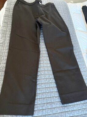 COS Black Straight-Leg Capris
